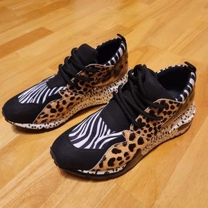 Steve Madden Animal Cliff Zebra/leopard 7